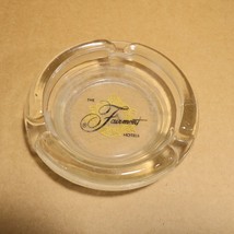 The Fairmont Hotels Ashtray Glass Paperweight Collectible - £5.59 GBP