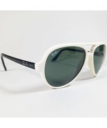 Ray Ban RB 4125 CATS 5000 White/Black Unisex Sunglasses w/Green Lenses - $85.00
