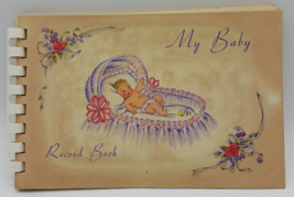 Vintage 1955 MY BABY Record Book Bell Engraving Co. Unused - £12.50 GBP