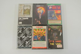 Led Zeppelin IV Robert Plant Rolling Stones Santana The Who Cassette Tape Lot - £22.95 GBP