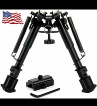 6-9&quot; Spring Return Hunting Rifle Bipod with 20mm Picatinny Rail Mount Ad... - £8.91 GBP