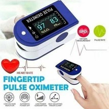 Pulse Oximeter Fingertip Blood Oxygen SpO2 Monitor PR PI heart rate FDA CE - £14.09 GBP