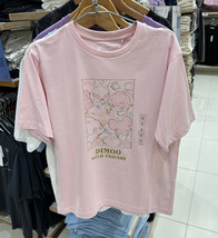 NWT UNIQLO UT DIMOO World Collection Friends Pink Graphic Short Sleeve TEE - £23.59 GBP