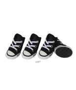 Pet Life Extreme-Skater Pet Shoes Medium Black 2.28&quot;x1.77&quot; - $717.86 MXN