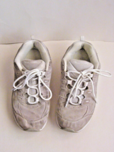 Women&#39;s Easy Spirit Seromy Gray Leather Walking Shoes Size 7.5W - £18.37 GBP