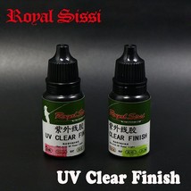 Royal Sissi 2bottles fly tying UV clear Finish glue thick&amp;flow orted instant cur - £54.46 GBP