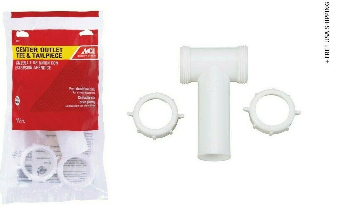 Ace 1-1/2 in. Dia. Plastic Tee and Tailpiece | AH20667-N - $9.74