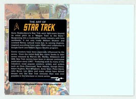 The Art of Star Trek BLANK COVER Comic Sketch Signature Autograph Card - £11.63 GBP