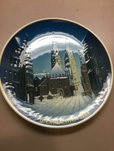 Rosenthal Plate Weihnachten 1968 original &quot;Weihnachten in Bremen&quot; Handge... - $22.27