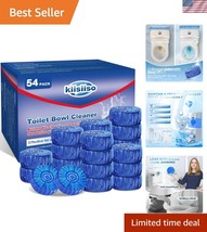 Long Lasting Toilet Bowl Cleaning Tablets - 54 Pack, Automatic Stain Pro... - $41.00