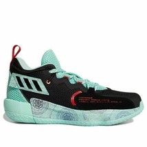 ADIDAS MEN DAME 7 EXTPLY GCA BASKETBALL SNEAKERS Black/Clear Mint H68607... - £60.00 GBP