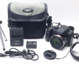 Panasonic LUMIX DMC-FZ40 14.1MP 24X Zoom Digital Camera - Black TESTED - $85.78
