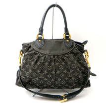 Louis Vuitton Monogram Neo cabby Denim Handbag Black - £1,708.56 GBP