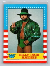 Billy Jack Haynes #8 1987 Topps WWF - $1.99