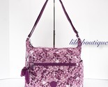 NWT Kipling HB6629 Alenya Crossbody Shoulder Bag Polyester Floral Pop Be... - $69.95
