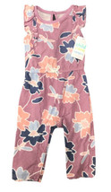Child Of Mine By Carter’s Romper Sz 3-6 Months Infant Purple Flowers - £7.08 GBP