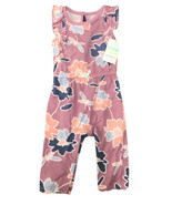 Child Of Mine By Carter’s Romper Sz 3-6 Months Infant Purple Flowers - £7.07 GBP