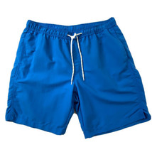 Uniqlo Swim Shorts Mens size Large  33-36 Trunks Bathing Suit Board Shorts Blue - £17.71 GBP