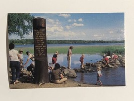 Vintage MN Postcard Lake Itasca Mississippi River Minnesota Postcard Unp... - £2.50 GBP