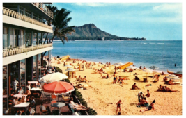 The Reef Hotel on Waikiki Bach Hawaii Postcard - £4.05 GBP