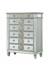 21" X 44" X 56" Mirrored Wood Chest - $23,326.90 MXN