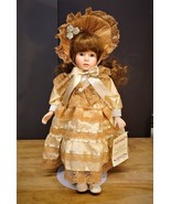 Vintage Hand Made Doll from the Windsor Collection Porcelain Doll 16&quot; &quot;I... - £31.06 GBP