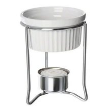 American METALCRAFT, Inc. BWR34 2 oz Ceramic Ramekin Butter Warmer, White - £8.97 GBP