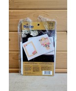 Sewing Cross Stitch Pattern Bucilla Bible Cover Open Box 2005 - $28.36 CAD