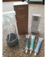 NEW  Grove Co. Cleaning Essentials Set  &amp; Glass Spray Bottle with Silico... - $26.67