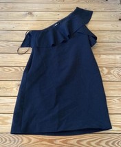 Slate &amp; Willow Women’s One shoulder Ruffle Dress size L Black F10 - £15.89 GBP