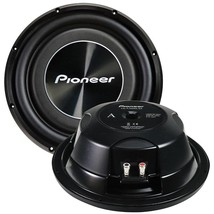 Pioneer 12&quot; Shallow Mount Woofer 1500W Max SVC 4 Ohm - $3,960.70 MXN