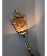 Vintag Seagram&#39;s VO Lantern Sconce Carriage Style Bar Light Gold Claremould - $32.71