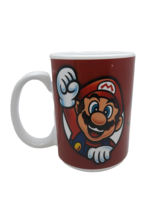 Super Mario Bros 12 Oz.  Coffee Mug - Ceramic Red / White Nintendo Class... - $10.40