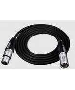 25ft XLR Male to 3-Pin XLR Female Microphone Cable - $20.46 CAD