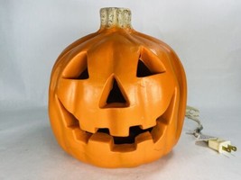 1998 Light Up Jack-O-Lantern Pumpkin Paper Magic Group Tested Works Halloween - £21.96 GBP