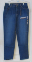 Gloria Vanderbilt Amanda Crop Jeans Boardwalk Wash Women&#39;s Sz 12 NWT MSR... - $342.78 MXN