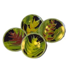 Heliconia Collection Siddhia Hutchinson Andrea by Sadek 8 1/4” #4 Plates Japan - £27.90 GBP