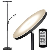 Floor Lamp Led Floor Lamps For Living Room Bright Lighting, 27W/2000Lm Main Ligh - £69.51 GBP
