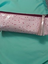 Pink Polka Dot Pencil Case - $16.71