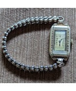 Elgin 10k Gold Filled Deco Nouveau Watch w/ La Petite Sterling 10K GF br... - £45.40 GBP