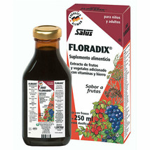 Floradix~Premium Quality Syrup~Fruit Flavor~250 ml~Iron + Vitamins~Healthy Care - $31.09
