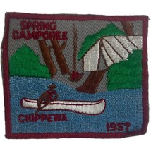 Vintage 1957 Boy Scouts of America BSA Chippewa Patch Du Page Council Il... - $151.42 MXN