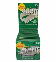 Personna Double Edge II Razor Blades Box Of 25 Individually Wrapped Blad... - $17.77