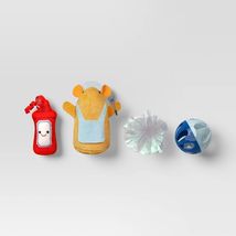 Sun Squad™ Mice and Ketchup Cat Ball Plush Toy Set 4pcs Polyester - €8,31 EUR Sun Squad™ Mice and Ketchup Cat Ball Plush Toy Set 4pcs Polyester - €8,31 EUR