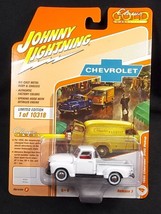Johnny Lightning 2021 R 3 White 1950 Chevrolet 3100 Pickup NEW - £9.85 GBP
