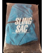 Vintage Avon Sling Sac Blue &amp; Black 1990 - $282.25 MXN