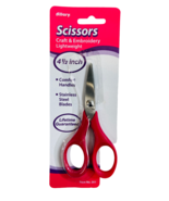 Allary Style# 201 Craft &amp; Embroidery 4.5&quot; Lightweight Scissors - Red - €7,60 EUR