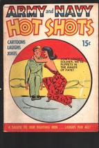 Army and Navy Hot Shots 1940&#39;s-Superior Magazine Canadian-Jokes-gags-cartoons... - £76.07 GBP