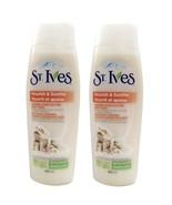 2x St Ives Nourish &amp; Soothe Oatmeal &amp; Shea Butter Gentle Body Wash 13.5o... - £22.86 GBP