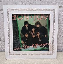 BON JOVI LIVIN&#39; ON A PRAYER  1980&#39;s ROCK CARNIVAL PRIZE GLASS MIRROR - 6... - $400.96 MXN